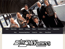 Tablet Screenshot of mckameysonline.com